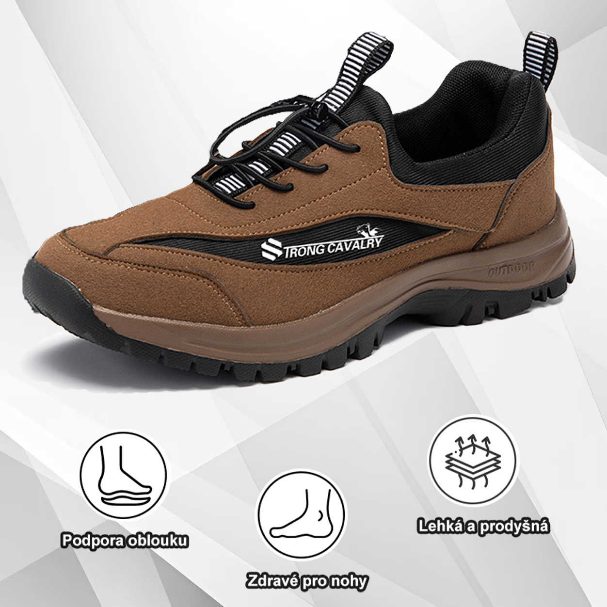 (🔥Dnes sleva 50 % – vezměte si to!) Prémiová stylová ortopedická obuv 👞 – Ergonomický design pro úlevu od bolesti