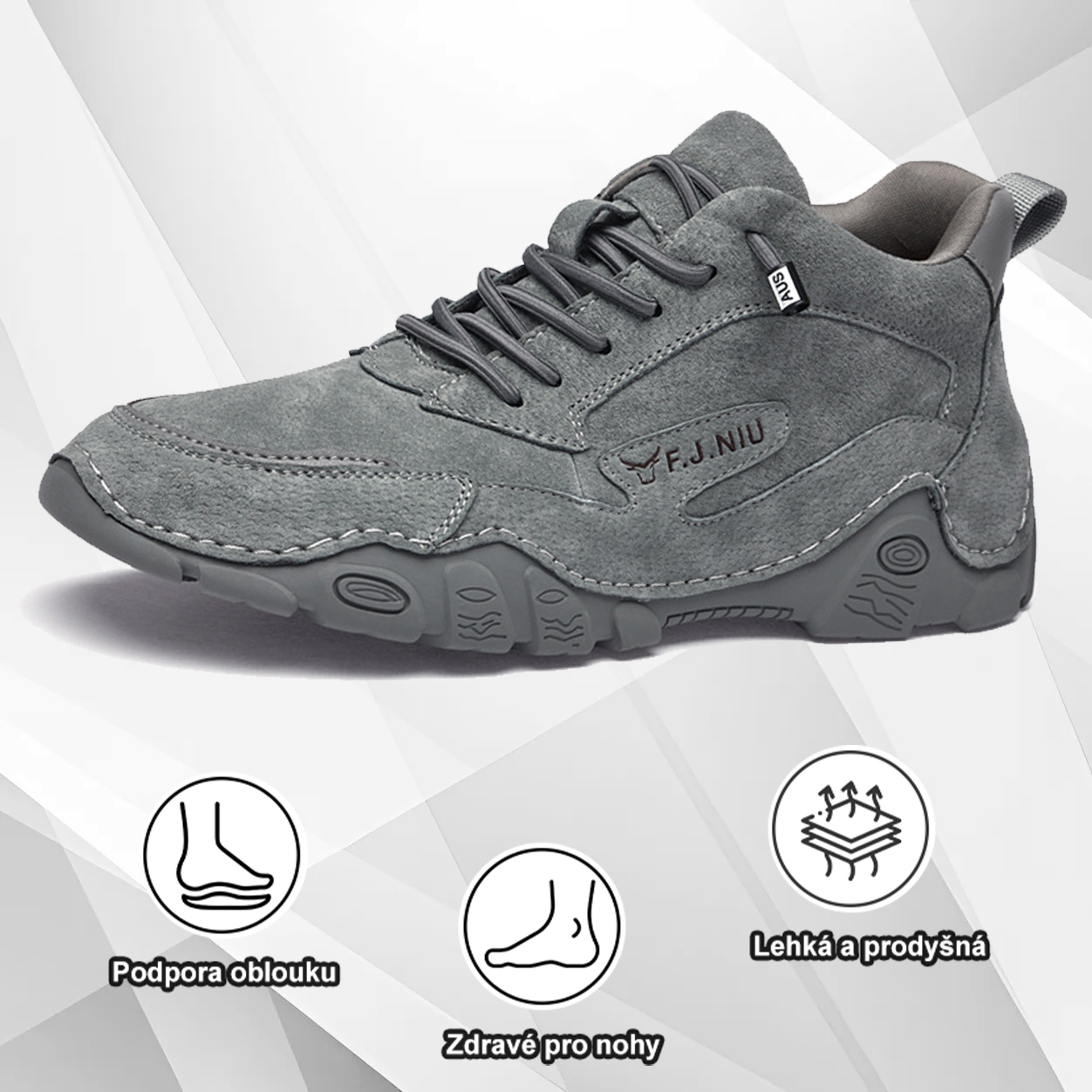 (🔥Dnes sleva 50 % – vezměte si to!) Prémiová stylová ortopedická obuv 👞 – Ergonomický design pro úlevu od bolesti