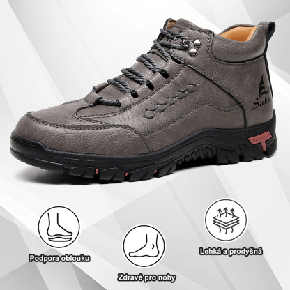 (🔥Dnes sleva 50 % – vezměte si to!) Prémiová stylová ortopedická obuv 👞 – Ergonomický design pro úlevu od bolesti