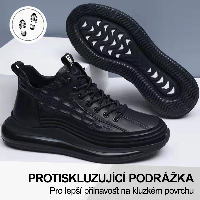 (🔥Dnes sleva 50 % – vezměte si to!) Prémiová stylová ortopedická obuv 👞 – Ergonomický design pro úlevu od bolesti