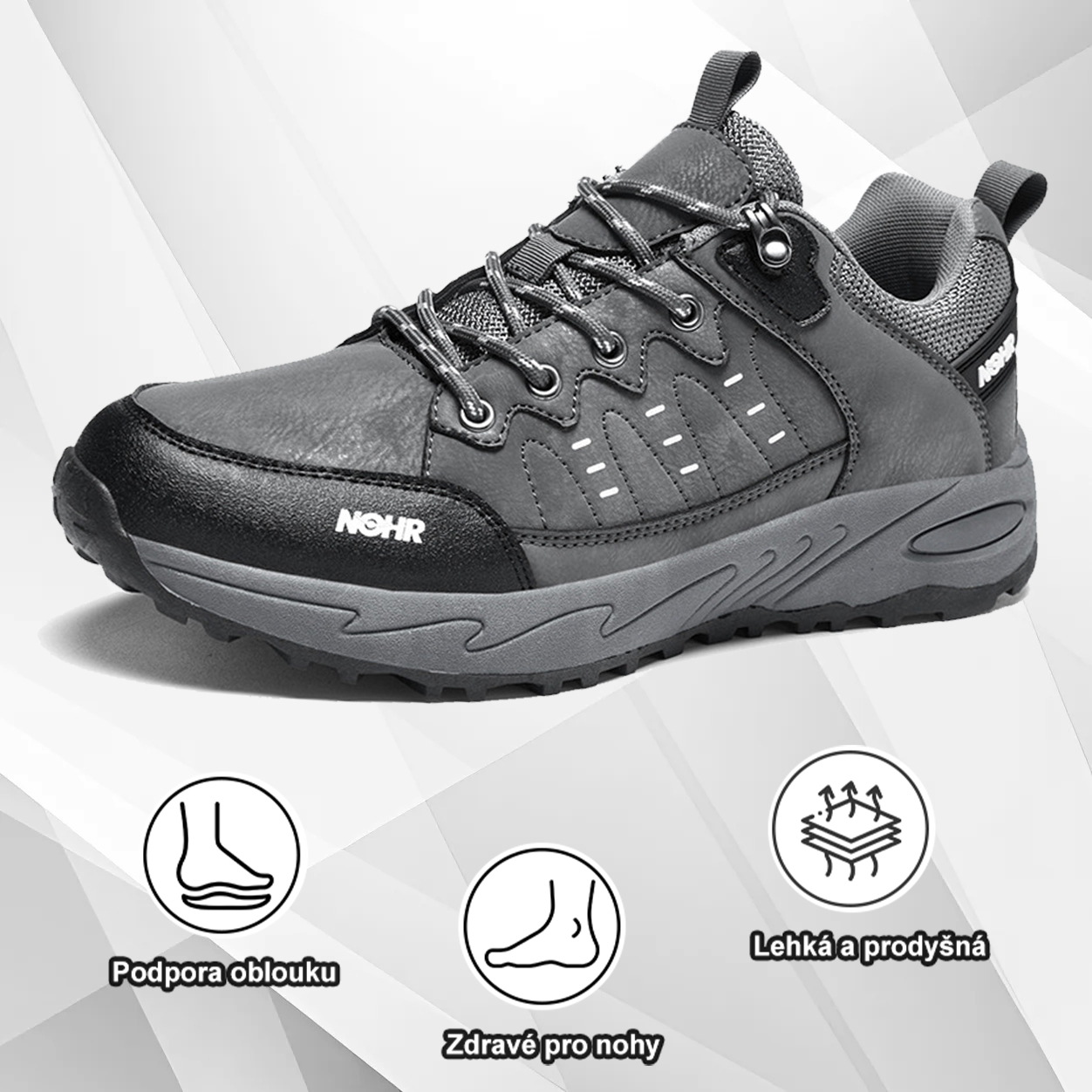 (🔥Dnes sleva 50 % – vezměte si to!) Prémiová stylová ortopedická obuv 👞 – Ergonomický design pro úlevu od bolesti