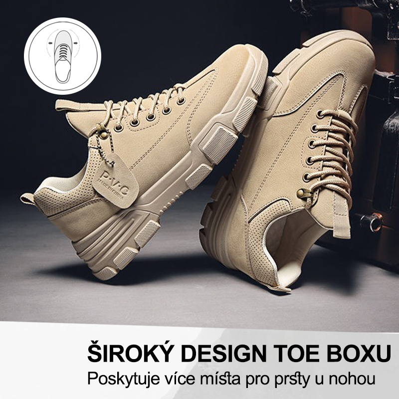 捷克(🔥Dnes sleva 50 % – vezměte si to!) Prémiová stylová ortopedická obuv 👞 – Ergonomický design pro úlevu od bolesti