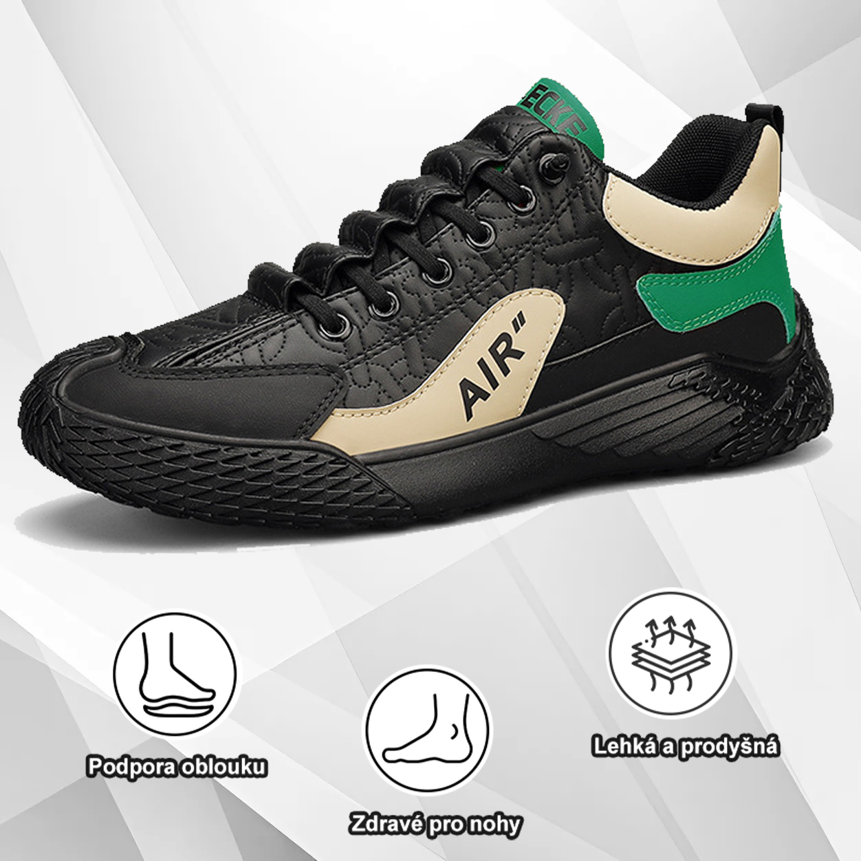 (🔥Dnes sleva 50 % – vezměte si to!) Prémiová stylová ortopedická obuv 👞 – Ergonomický design pro úlevu od bolesti