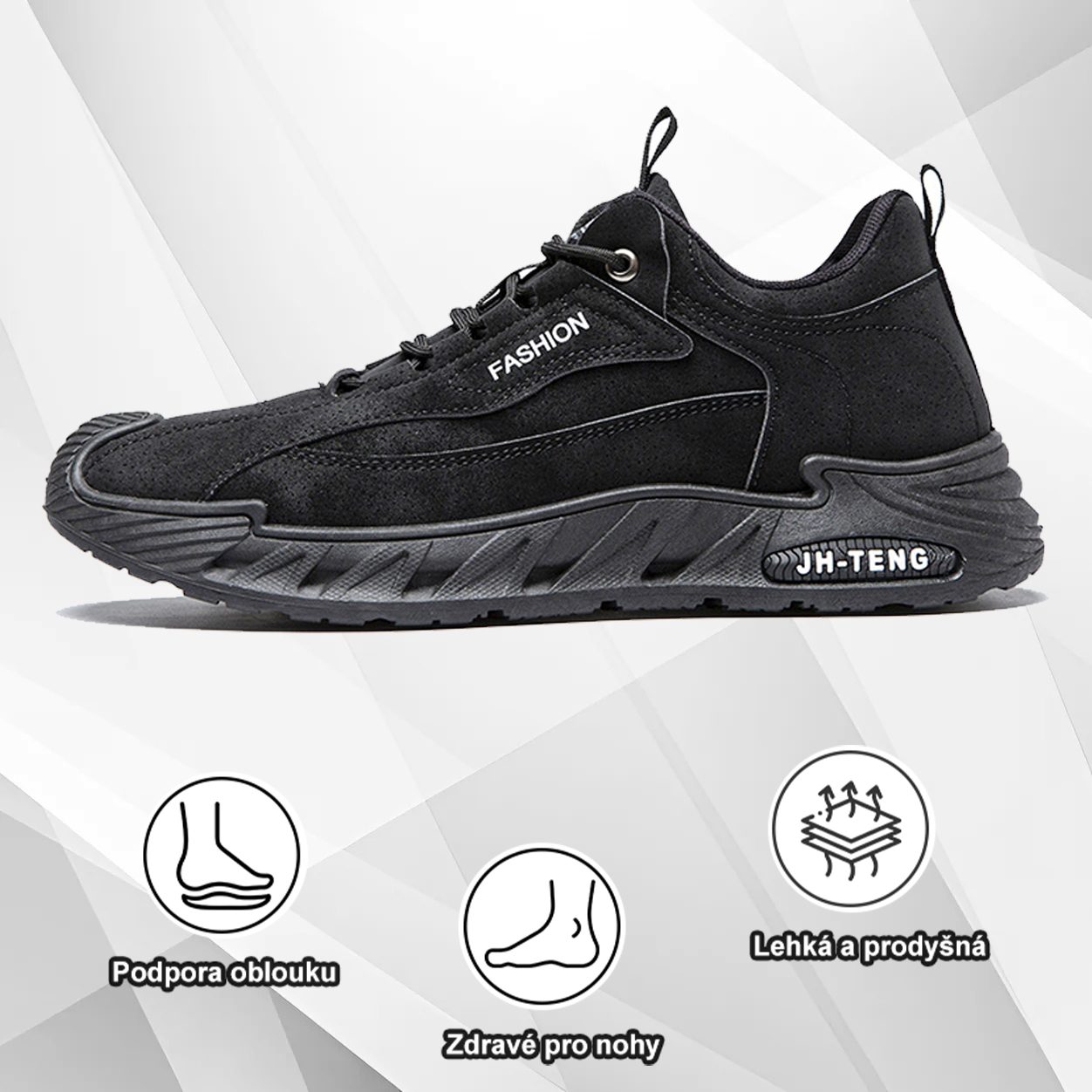 (🔥Dnes sleva 50 % – vezměte si to!) Prémiová stylová ortopedická obuv 👞 – Ergonomický design pro úlevu od bolesti