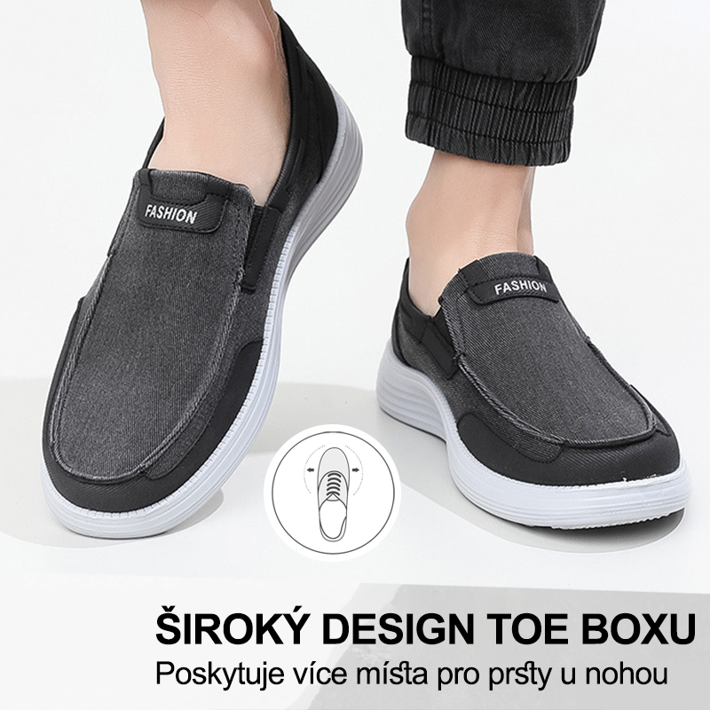 (🔥Dnes sleva 50 % – vezměte si to!) Prémiová stylová ortopedická obuv 👞 – Ergonomický design pro úlevu od bolesti