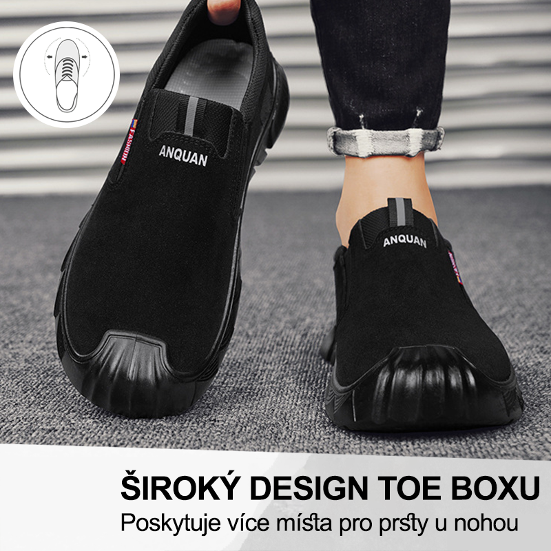 (🔥Dnes sleva 50 % – vezměte si to!) Prémiová stylová ortopedická obuv 👞 – Ergonomický design pro úlevu od bolesti