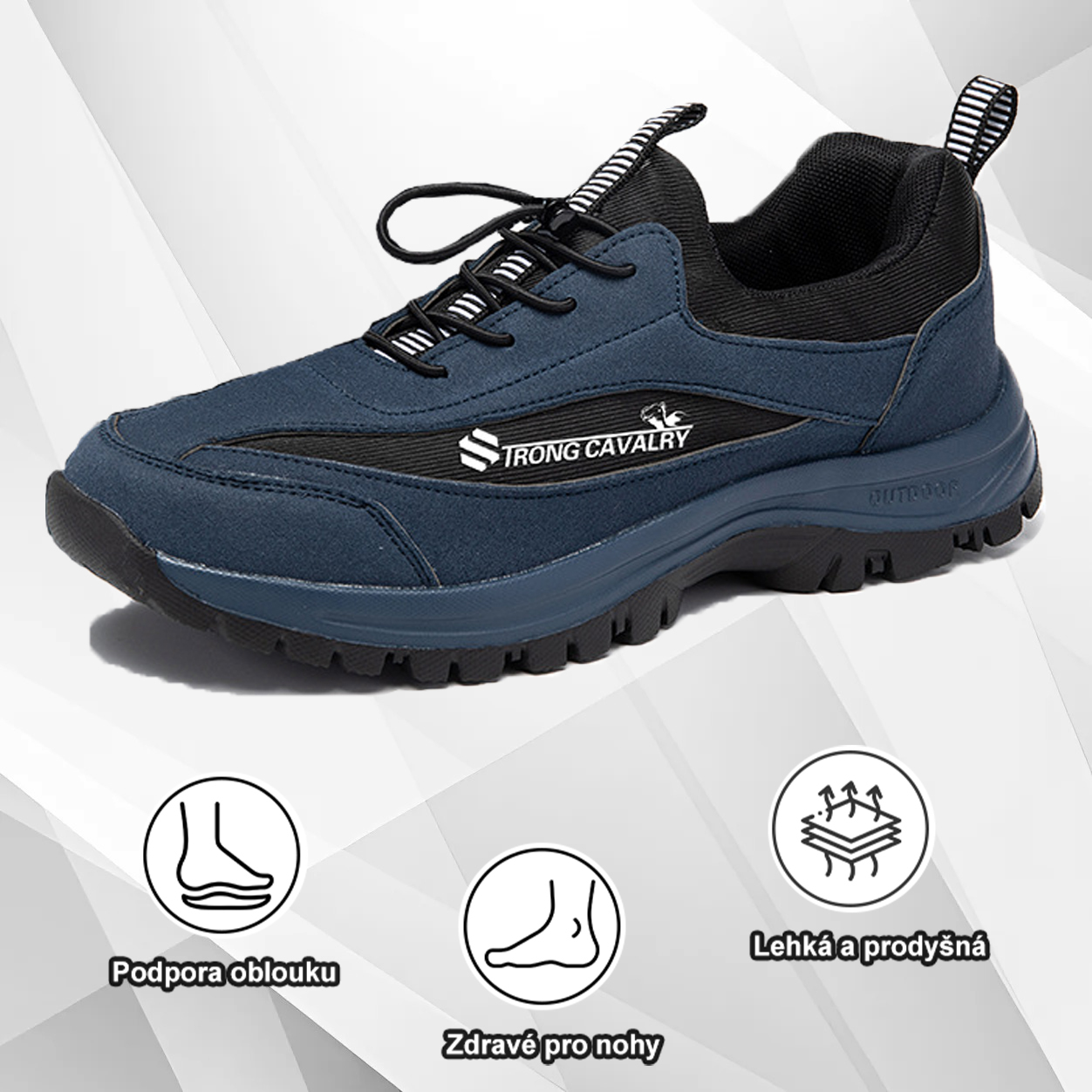 (🔥Dnes sleva 50 % – vezměte si to!) Prémiová stylová ortopedická obuv 👞 – Ergonomický design pro úlevu od bolesti