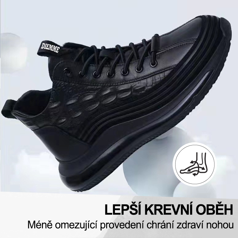 (🔥Dnes sleva 50 % – vezměte si to!) Prémiová stylová ortopedická obuv 👞 – Ergonomický design pro úlevu od bolesti