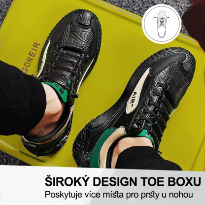 (🔥Dnes sleva 50 % – vezměte si to!) Prémiová stylová ortopedická obuv 👞 – Ergonomický design pro úlevu od bolesti