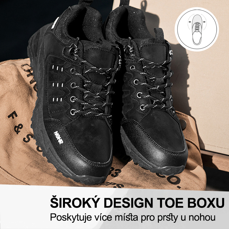 (🔥Dnes sleva 50 % – vezměte si to!) Prémiová stylová ortopedická obuv 👞 – Ergonomický design pro úlevu od bolesti
