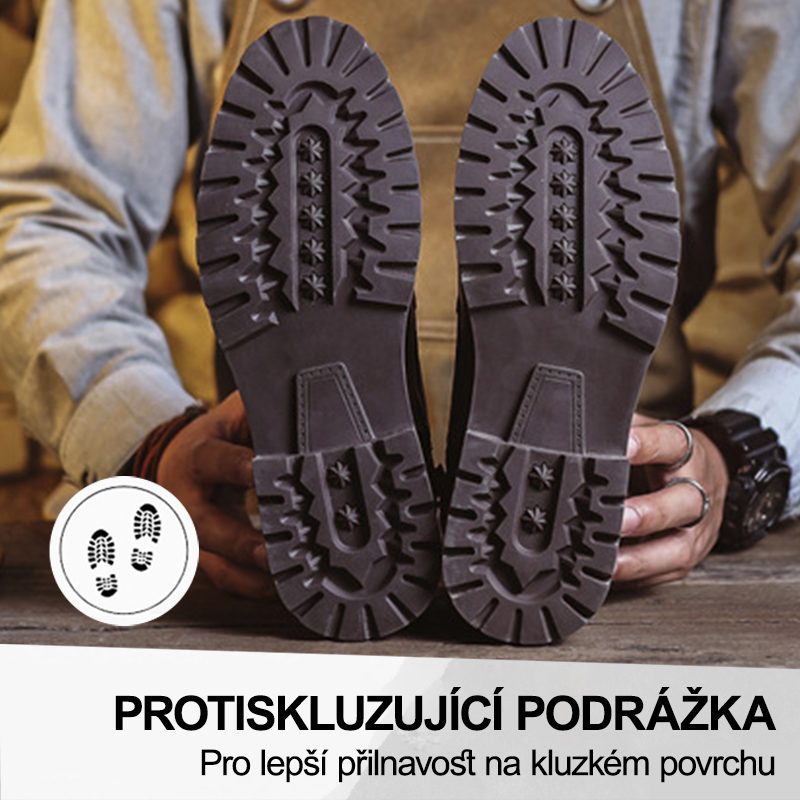 (🔥Dnes sleva 50 % – vezměte si to!) Prémiová stylová ortopedická obuv 👞 – Ergonomický design pro úlevu od bolesti