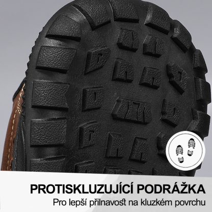 (🔥Dnes sleva 50 % – vezměte si to!) Prémiová stylová ortopedická obuv 👞 – Ergonomický design pro úlevu od bolesti