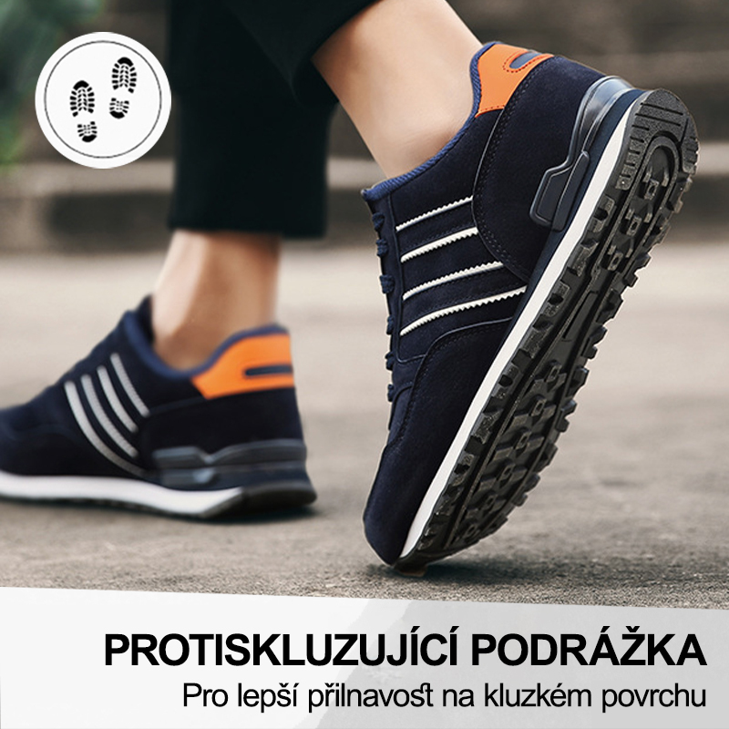 (🔥Dnes sleva 50 % – vezměte si to!) Prémiová stylová ortopedická obuv 👞 – Ergonomický design pro úlevu od bolesti