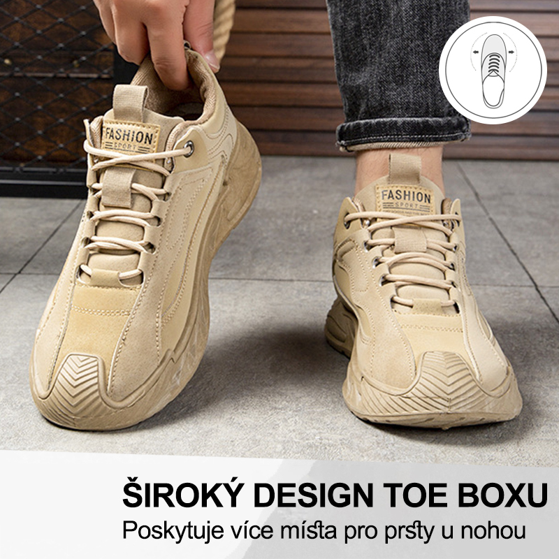 (🔥Dnes sleva 50 % – vezměte si to!) Prémiová stylová ortopedická obuv 👞 – Ergonomický design pro úlevu od bolesti