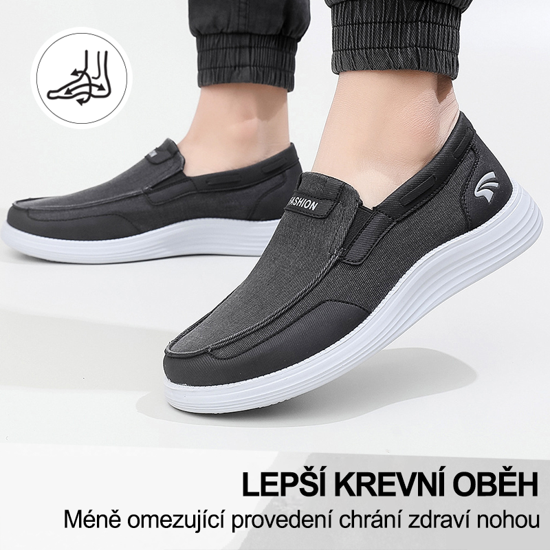 (🔥Dnes sleva 50 % – vezměte si to!) Prémiová stylová ortopedická obuv 👞 – Ergonomický design pro úlevu od bolesti