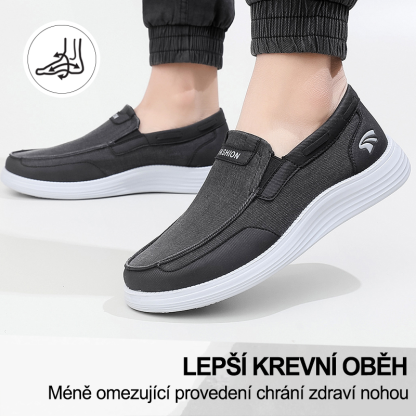 (🔥Dnes sleva 50 % – vezměte si to!) Prémiová stylová ortopedická obuv 👞 – Ergonomický design pro úlevu od bolesti