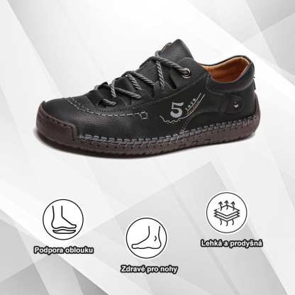 (🔥Dnes sleva 50 % – vezměte si to!) Prémiová stylová ortopedická obuv 👞 – Ergonomický design pro úlevu od bolesti