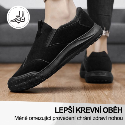 (🔥Dnes sleva 50 % – vezměte si to!) Prémiová stylová ortopedická obuv 👞 – Ergonomický design pro úlevu od bolesti
