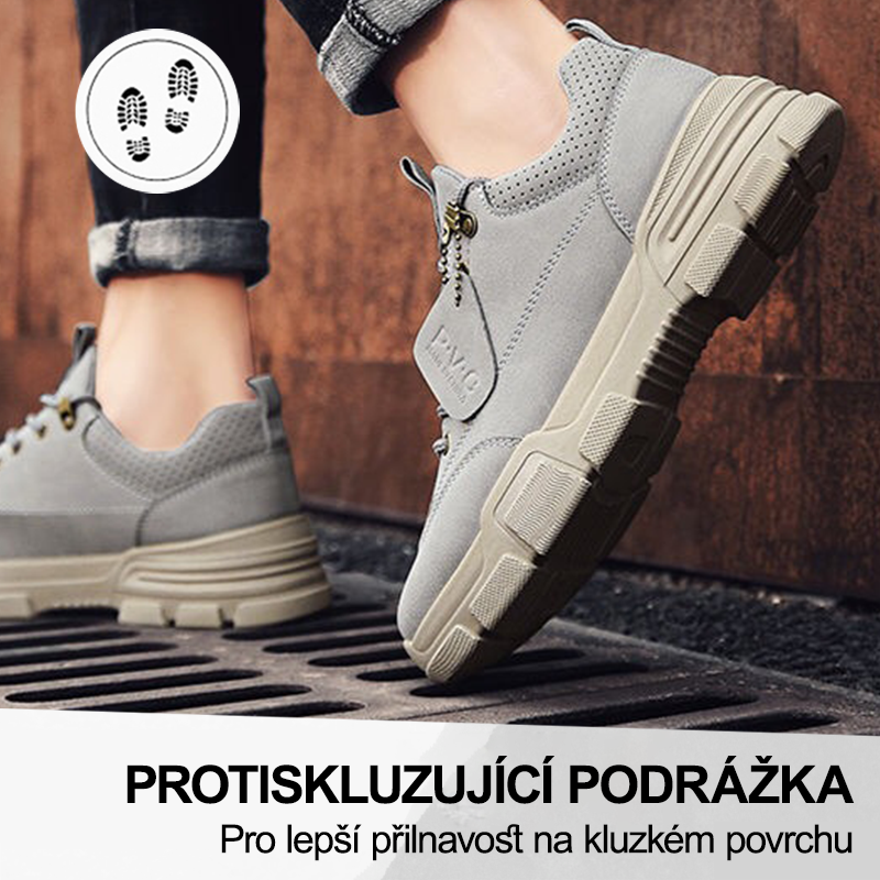 捷克(🔥Dnes sleva 50 % – vezměte si to!) Prémiová stylová ortopedická obuv 👞 – Ergonomický design pro úlevu od bolesti