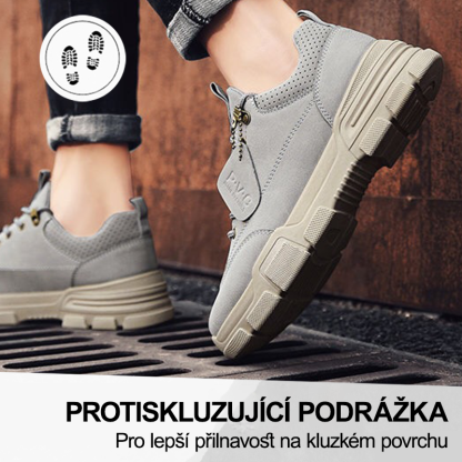 捷克(🔥Dnes sleva 50 % – vezměte si to!) Prémiová stylová ortopedická obuv 👞 – Ergonomický design pro úlevu od bolesti
