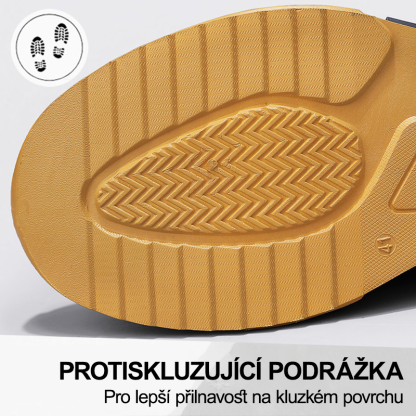 (🔥Dnes sleva 50 % – vezměte si to!) Prémiová stylová ortopedická obuv 👞 – Ergonomický design pro úlevu od bolesti