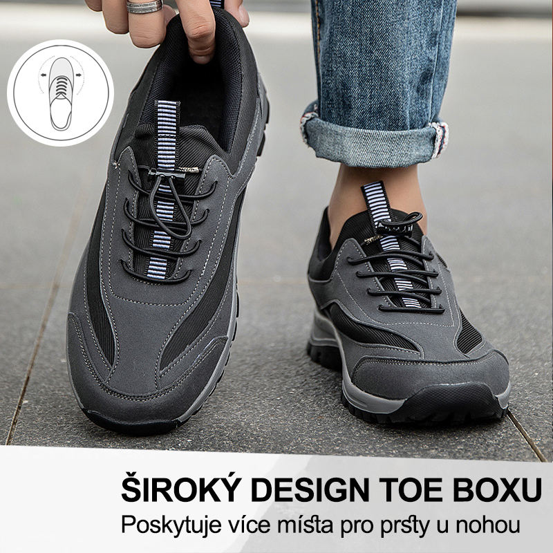 (🔥Dnes sleva 50 % – vezměte si to!) Prémiová stylová ortopedická obuv 👞 – Ergonomický design pro úlevu od bolesti