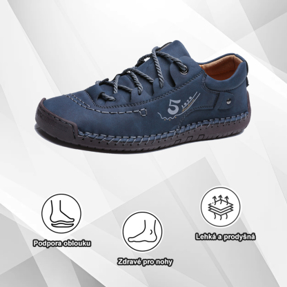 (🔥Dnes sleva 50 % – vezměte si to!) Prémiová stylová ortopedická obuv 👞 – Ergonomický design pro úlevu od bolesti