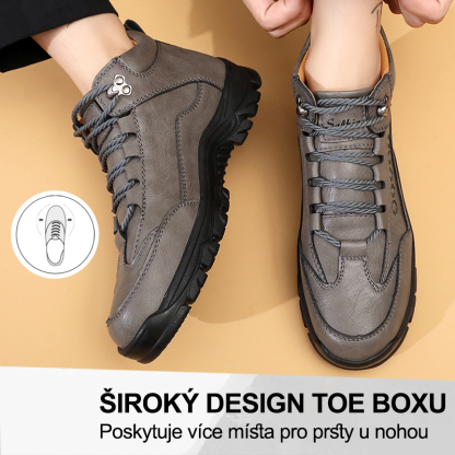 (🔥Dnes sleva 50 % – vezměte si to!) Prémiová stylová ortopedická obuv 👞 – Ergonomický design pro úlevu od bolesti