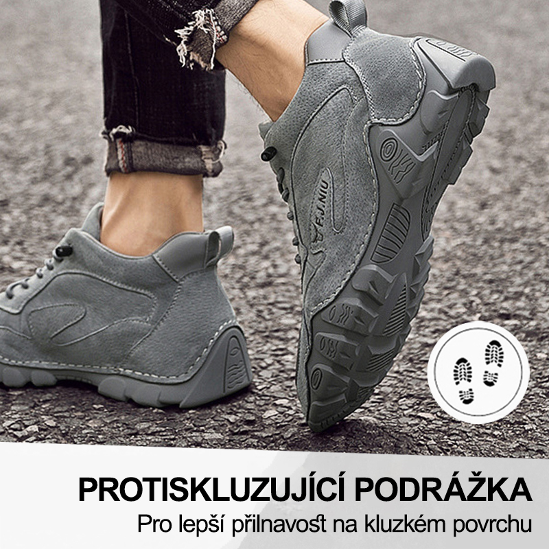 (🔥Dnes sleva 50 % – vezměte si to!) Prémiová stylová ortopedická obuv 👞 – Ergonomický design pro úlevu od bolesti