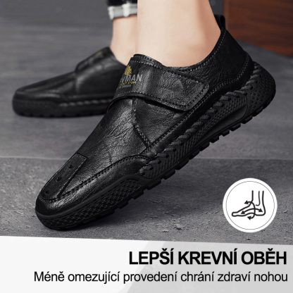 (🔥Dnes sleva 50 % – vezměte si to!) Prémiová stylová ortopedická obuv 👞 – Ergonomický design pro úlevu od bolesti