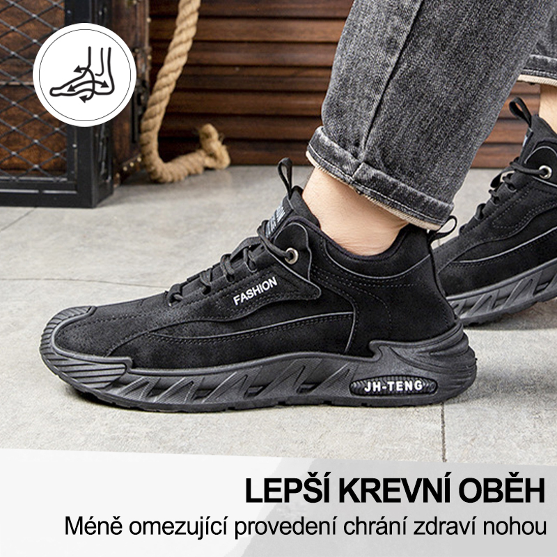 (🔥Dnes sleva 50 % – vezměte si to!) Prémiová stylová ortopedická obuv 👞 – Ergonomický design pro úlevu od bolesti