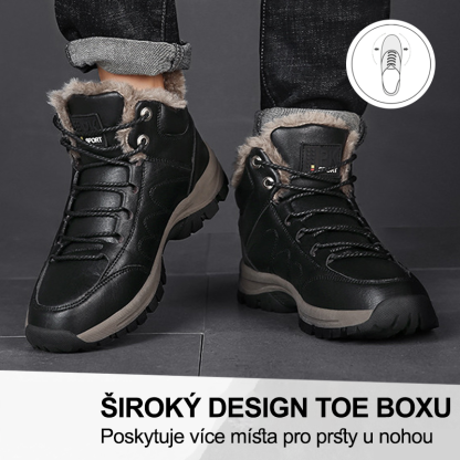 (🔥Dnes sleva 50 % – vezměte si to!) Prémiová stylová ortopedická obuv 👞 – Ergonomický design pro úlevu od bolesti