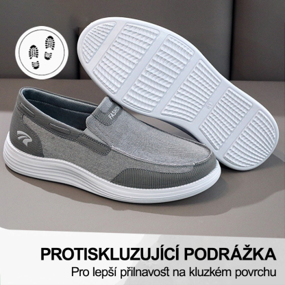 (🔥Dnes sleva 50 % – vezměte si to!) Prémiová stylová ortopedická obuv 👞 – Ergonomický design pro úlevu od bolesti