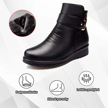(🔥Dnes sleva 50 % – vezměte si to!) Prémiová stylová ortopedická obuv 👞 – Ergonomický design pro úlevu od bolesti