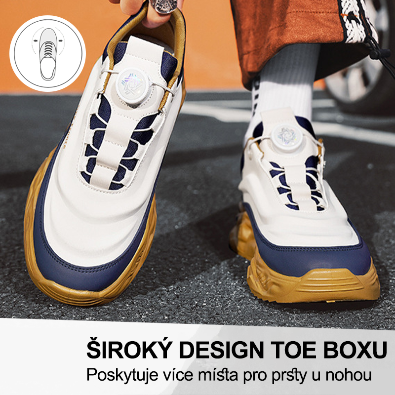 (🔥Dnes sleva 50 % – vezměte si to!) Prémiová stylová ortopedická obuv 👞 – Ergonomický design pro úlevu od bolesti