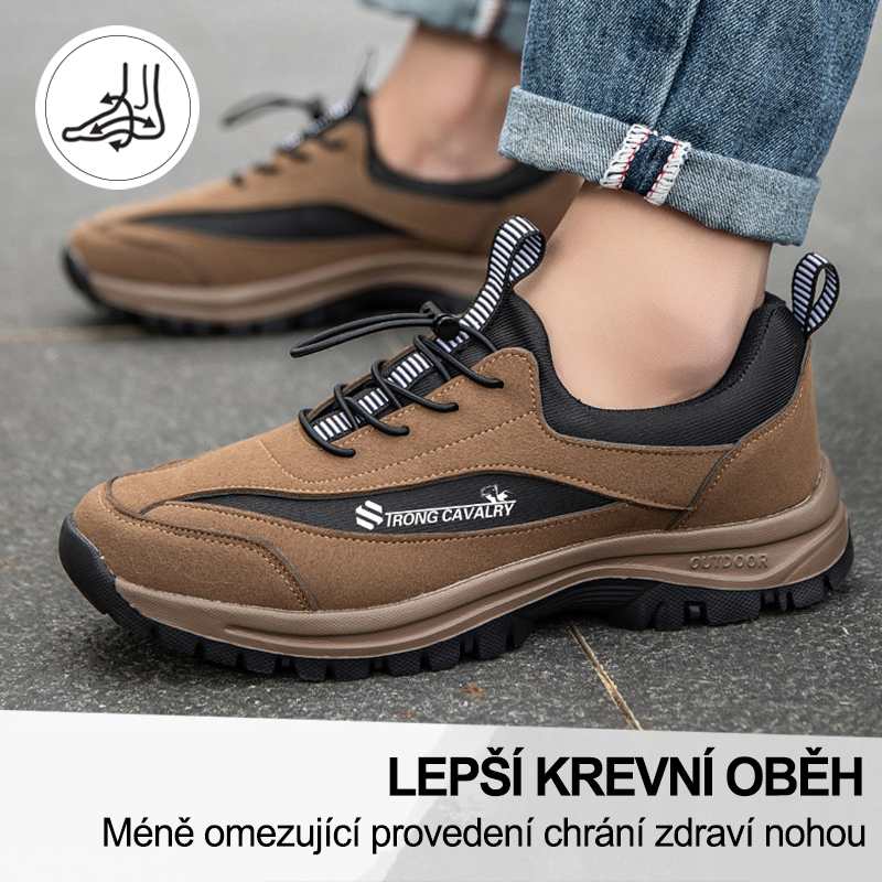 (🔥Dnes sleva 50 % – vezměte si to!) Prémiová stylová ortopedická obuv 👞 – Ergonomický design pro úlevu od bolesti