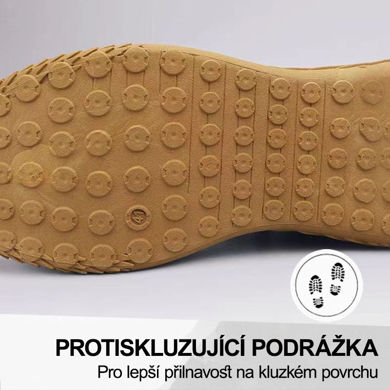 (🔥Dnes sleva 50 % – vezměte si to!) Prémiová stylová ortopedická obuv 👞 – Ergonomický design pro úlevu od bolesti