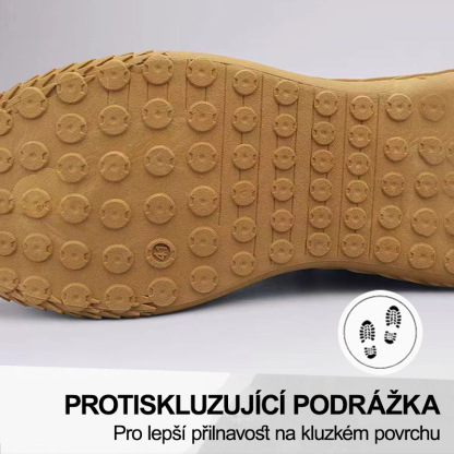 (🔥Dnes sleva 50 % – vezměte si to!) Prémiová stylová ortopedická obuv 👞 – Ergonomický design pro úlevu od bolesti