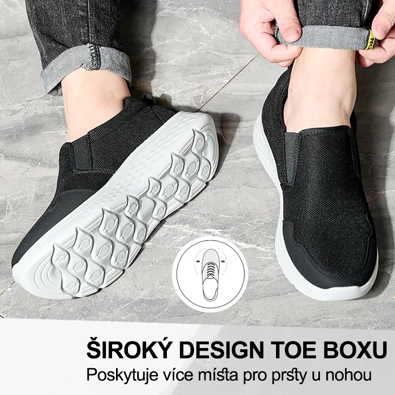 (🔥Dnes sleva 50 % – vezměte si to!) Prémiová stylová ortopedická obuv 👞 – Ergonomický design pro úlevu od bolesti