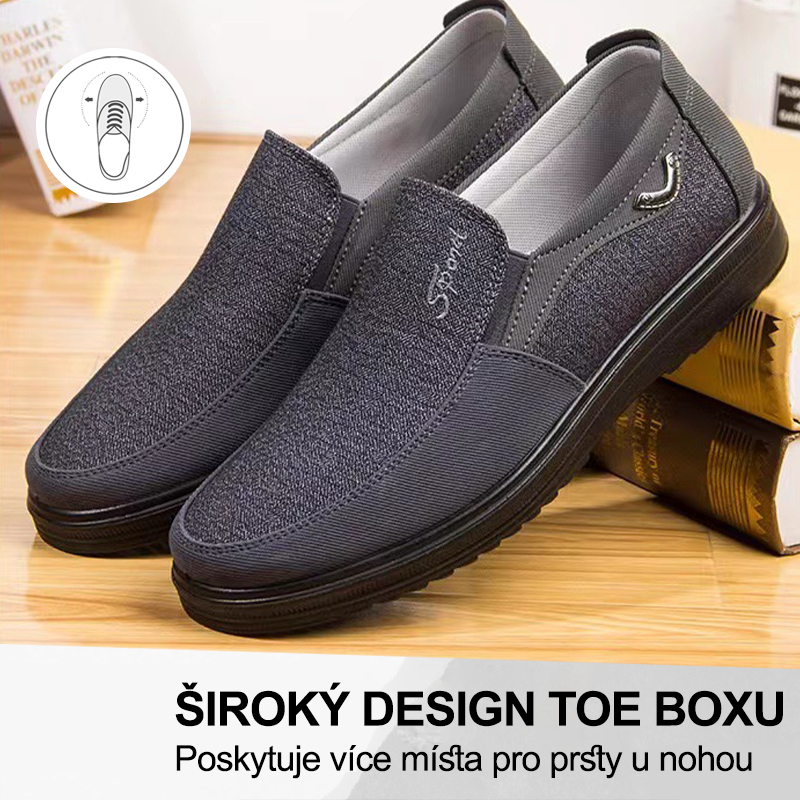 (🔥Dnes sleva 50 % – vezměte si to!) Prémiová stylová ortopedická obuv 👞 – Ergonomický design pro úlevu od bolesti