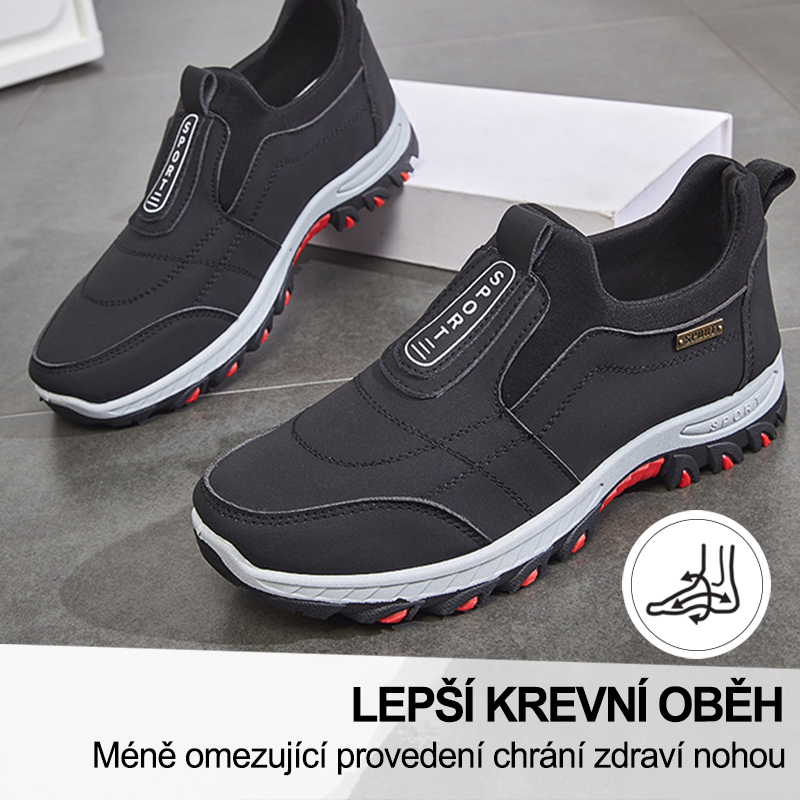 (🔥Dnes sleva 50 % – vezměte si to!) Prémiová stylová ortopedická obuv 👞 – Ergonomický design pro úlevu od bolesti