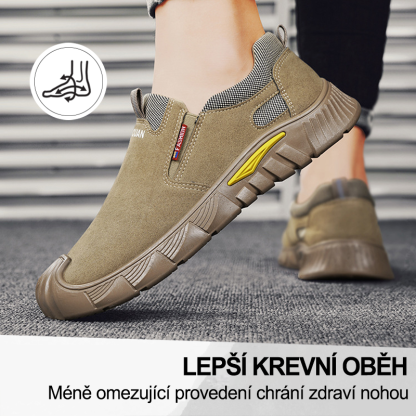 (🔥Dnes sleva 50 % – vezměte si to!) Prémiová stylová ortopedická obuv 👞 – Ergonomický design pro úlevu od bolesti