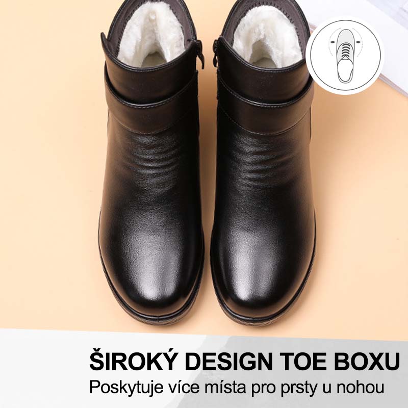 (🔥Dnes sleva 50 % – vezměte si to!) Prémiová stylová ortopedická obuv 👞 – Ergonomický design pro úlevu od bolesti