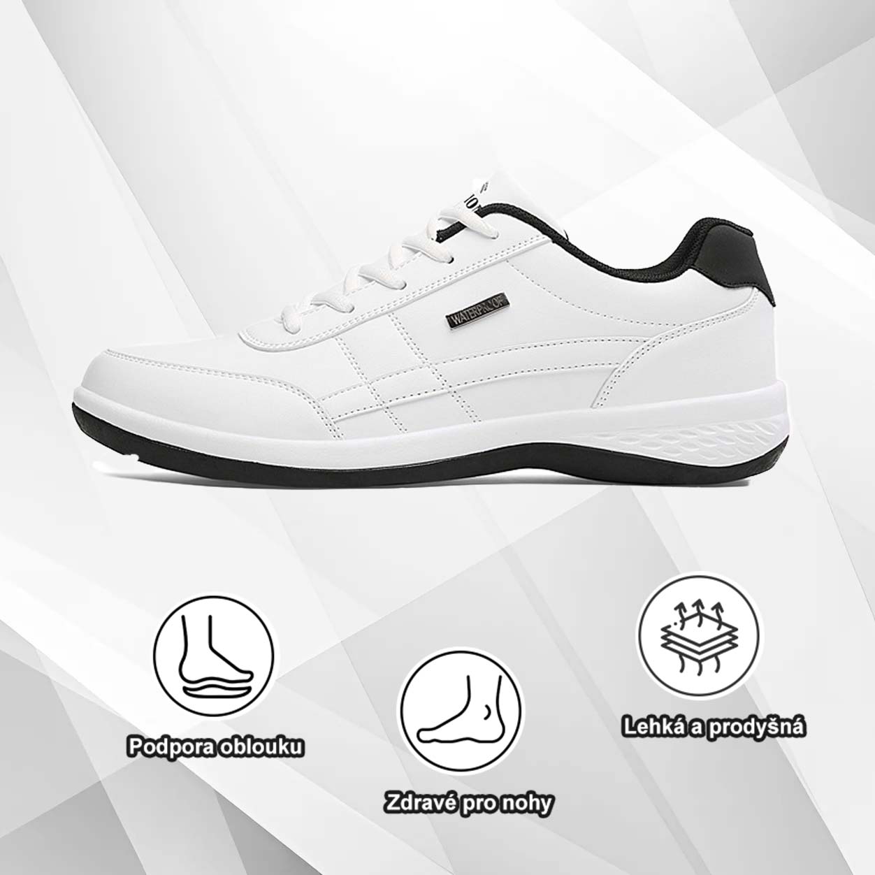 (🔥Dnes sleva 50 % – vezměte si to!) Prémiová stylová ortopedická obuv 👞 – Ergonomický design pro úlevu od bolesti