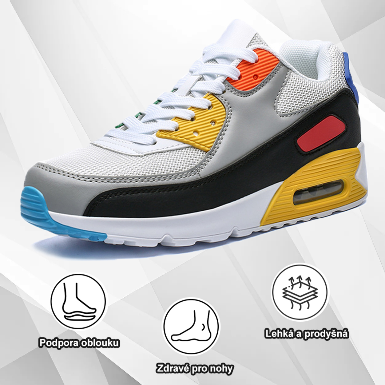 (🔥Dnes sleva 50 % – vezměte si to!) Prémiová stylová ortopedická obuv 👞 – Ergonomický design pro úlevu od bolesti