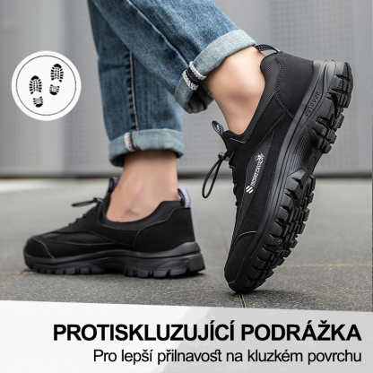 (🔥Dnes sleva 50 % – vezměte si to!) Prémiová stylová ortopedická obuv 👞 – Ergonomický design pro úlevu od bolesti