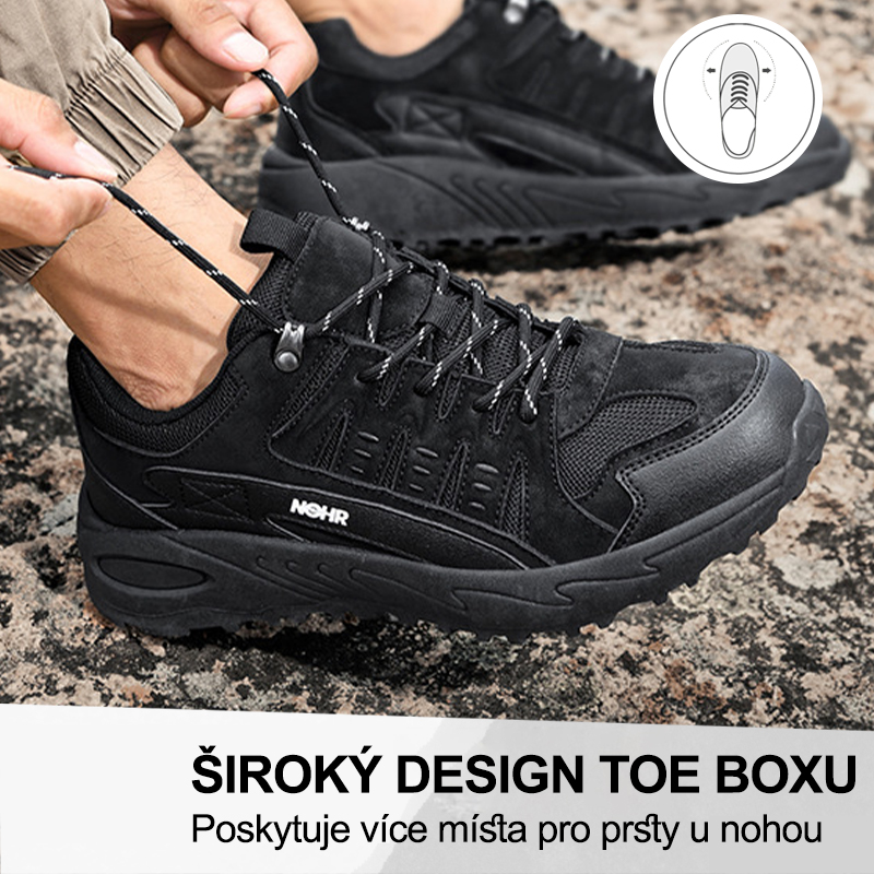 (🔥Dnes sleva 50 % – vezměte si to!) Prémiová stylová ortopedická obuv 👞 – Ergonomický design pro úlevu od bolesti