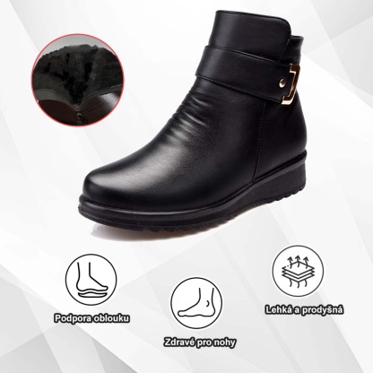 (🔥Dnes sleva 50 % – vezměte si to!) Prémiová stylová ortopedická obuv 👞 – Ergonomický design pro úlevu od bolesti