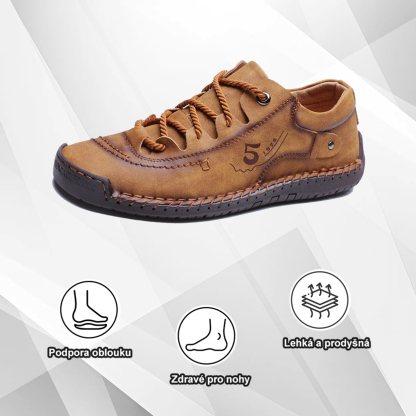 (🔥Dnes sleva 50 % – vezměte si to!) Prémiová stylová ortopedická obuv 👞 – Ergonomický design pro úlevu od bolesti