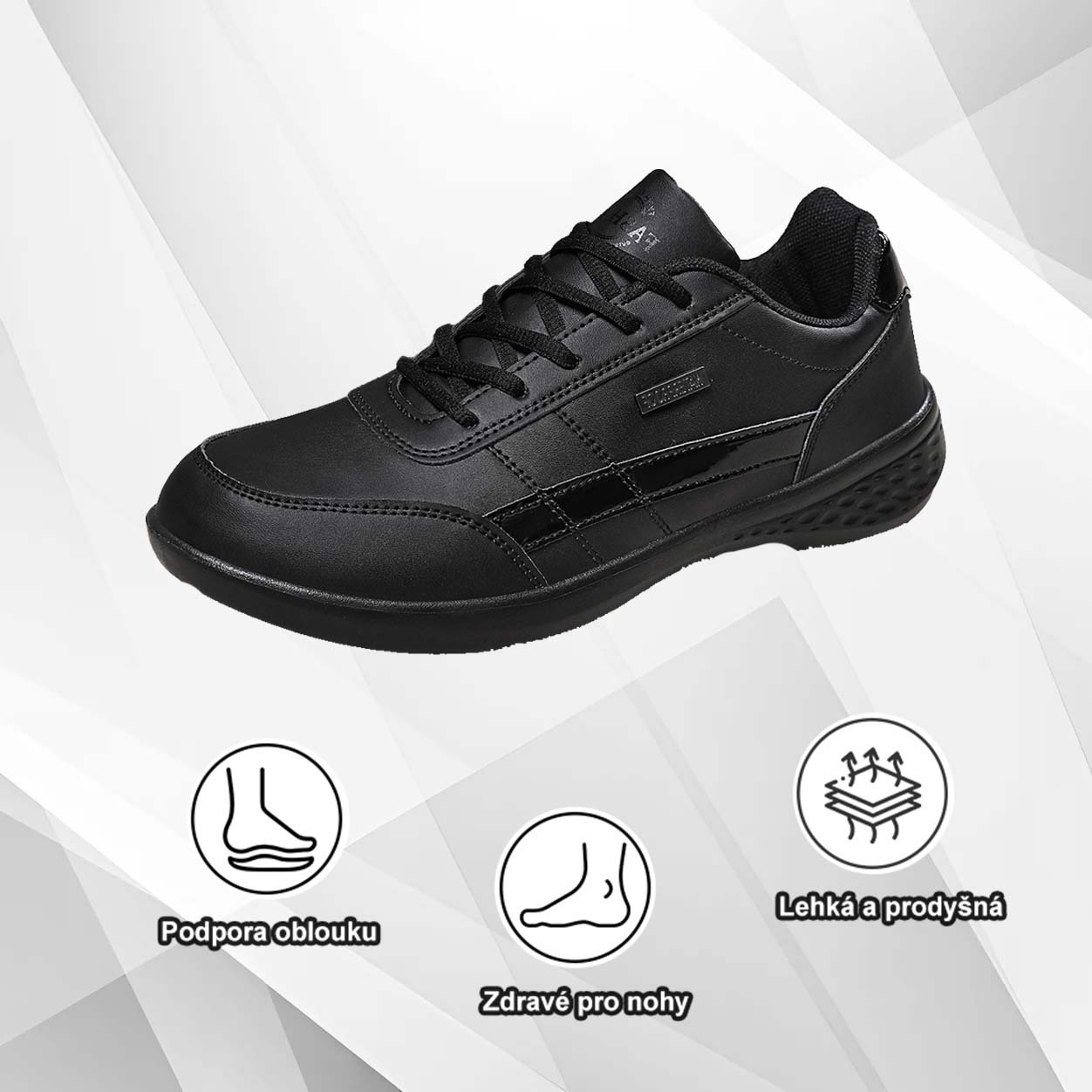 (🔥Dnes sleva 50 % – vezměte si to!) Prémiová stylová ortopedická obuv 👞 – Ergonomický design pro úlevu od bolesti